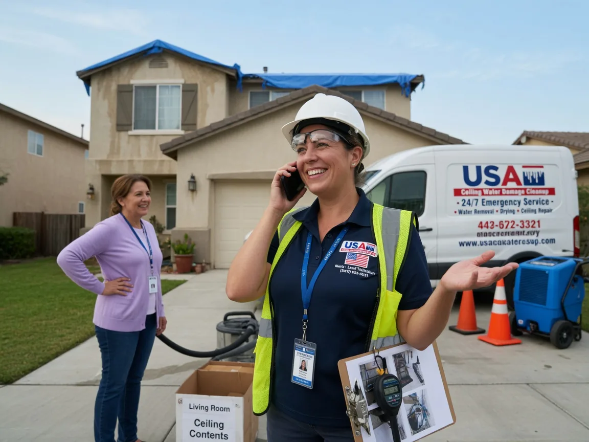 Ceiling Water Damage Restoration College Corner, OH FAQs