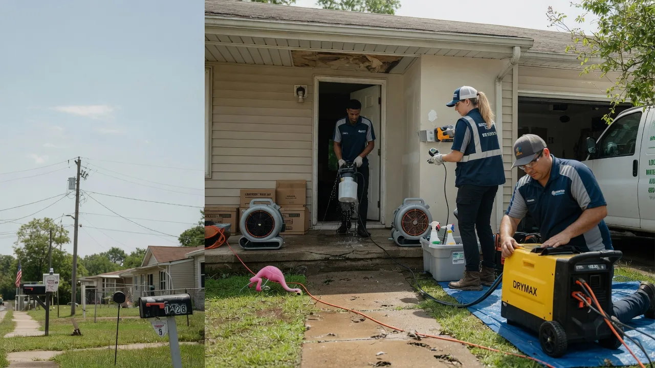 Storm Damage Water Removal in College Corner, OH near me